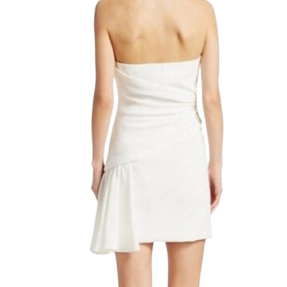 NEW NWT Cinq A Sept Ella Mini Dress Strapless Size 8 - Picture 7 of 12